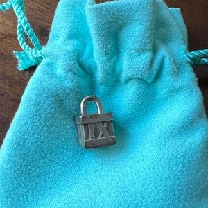 Tiffany & co Atlas Cube Pendant